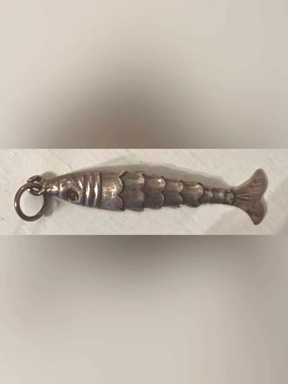 Portuguese Silver Fish Pendent